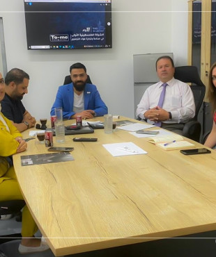 To-Me Company in Ramallah had the honor of hosting representatives from Palestine Technical University - Kadoorie,