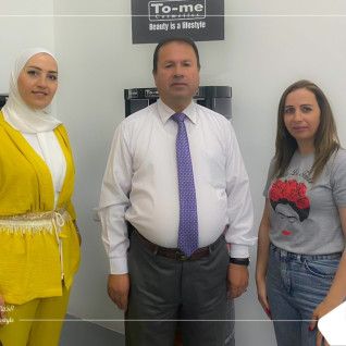 زيارة ممثلين عن جامعه فلسطين التقنيه - خضوري