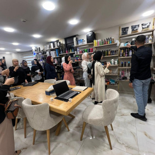 Visit of the Faculty and Students of the Beauty Department at Khadouri/Tulkarm