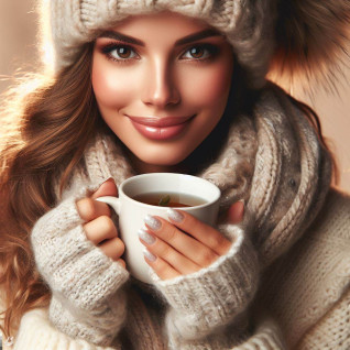 بشرة صحية ومشرقة في فصل الشتاء